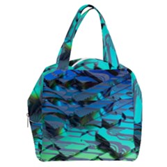 Digital Abstract Boxy Hand Bag by Sparkle