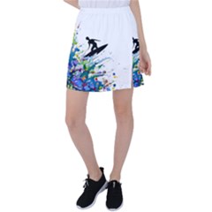 Nature Surfing Tennis Skirt by Sparkle