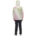 Pink Green Men s Front Pocket Pullover Windbreaker View2