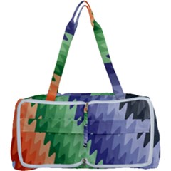 Zigzag Waves Multi Function Bag by Sparkle