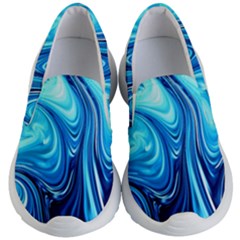 Sunami Waves Kids Lightweight Slip Ons by Sparkle