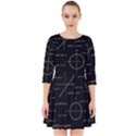 Abstract Math Pattern Smock Dress View1