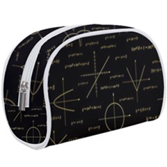 Abstract Math Pattern Makeup Case (large) by Vaneshart