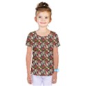 Swimmer 20s Brown Kids  One Piece Tee View1