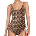 Swimmer 20s Brown Tankini Set View1