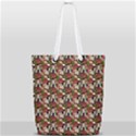 Swimmer 20s Brown Full Print Rope Handle Tote (Small) View1