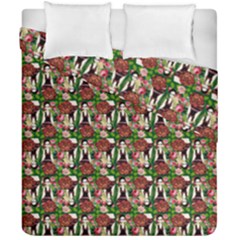 Swimmer 20s Green Duvet Cover Double Side (california King Size) by snowwhitegirl