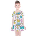 Baby Care Stuff Clothes Toys Cartoon Seamless Pattern Kids  Simple Cotton Dress View1