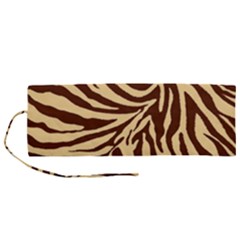 Zebra 2 Roll Up Canvas Pencil Holder (m) by dressshop