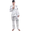 Ipaused2 Men s Long Sleeve Satin Pyjamas Set View1