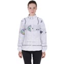 I Had to Pause My Game to Be Here Women s High Neck Windbreaker View1