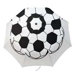 Soccer Lovers Gift Folding Umbrellas by ChezDeesTees