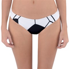 Soccer Lovers Gift Reversible Hipster Bikini Bottoms by ChezDeesTees