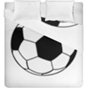 Soccer Lovers Gift Duvet Cover Double Side (King Size) View2