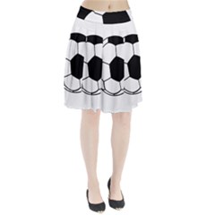 Soccer Lovers Gift Pleated Skirt by ChezDeesTees