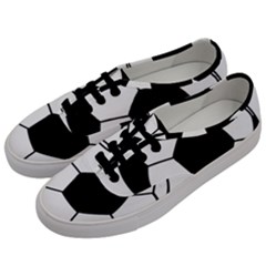 Soccer Lovers Gift Men s Classic Low Top Sneakers by ChezDeesTees