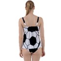 Soccer Lovers Gift Twist Front Tankini Set View2