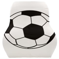 Soccer Lovers Gift Car Seat Back Cushion  by ChezDeesTees