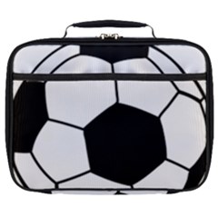 Soccer Lovers Gift Full Print Lunch Bag by ChezDeesTees