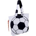 Soccer Lovers Gift Drawstring Tote Bag View2