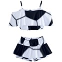 Soccer Lovers Gift Kids  Off Shoulder Skirt Bikini View1