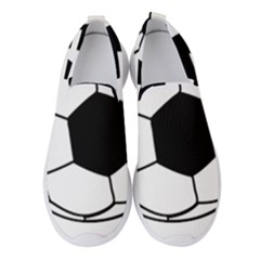 Soccer Lovers Gift Women s Slip On Sneakers by ChezDeesTees