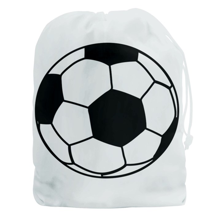 Soccer Lovers Gift Drawstring Pouch (3XL)