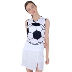 Soccer Lovers Gift Women s Sleeveless Sports Top by ChezDeesTees