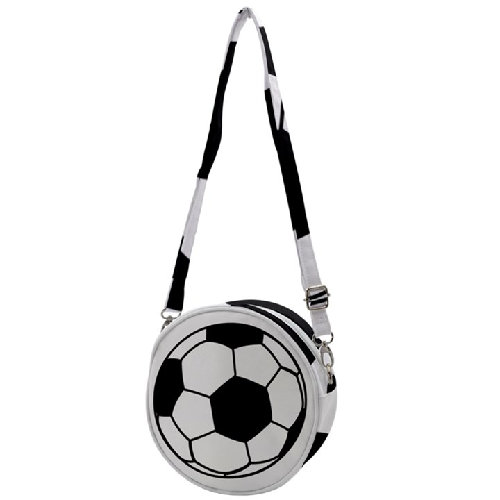 Soccer Lovers Gift Crossbody Circle Bag