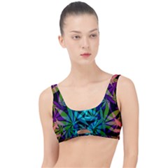 420 Ganja Pattern, Weed Leafs, Marihujana In Colors The Little Details Bikini Top by Casemiro