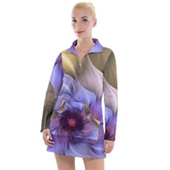 Flower Hoodie Style Dress by Roshas