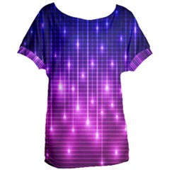 Shiny Stars Women s Oversized Tee by Sparkle