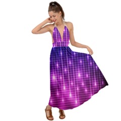 Shiny Stars Backless Maxi Beach Dress by Sparkle