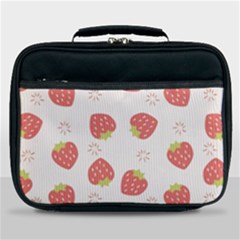 Strawberries-pattern-design Lunch Bag by Vaneshart