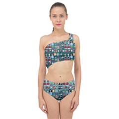 Kawaiicollagepattern2 Spliced Up Two Piece Swimsuit by snowwhitegirl