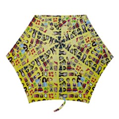 Kawaiicollagepattern3 Mini Folding Umbrellas by snowwhitegirl