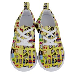 Kawaiicollagepattern3 Running Shoes by snowwhitegirl