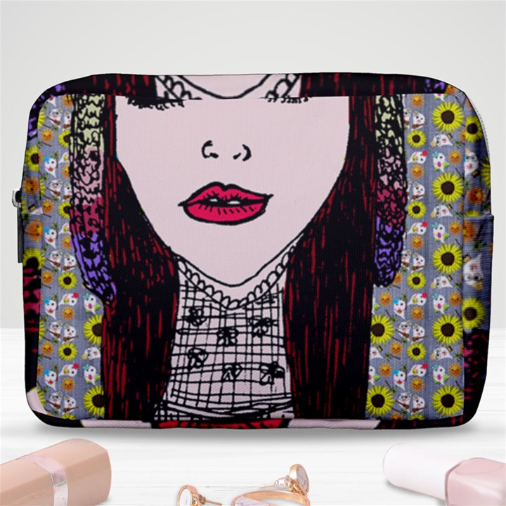 Chris Wall Make Up Pouch (Large)