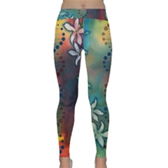 Flower Dna Classic Yoga Leggings by RobLilly