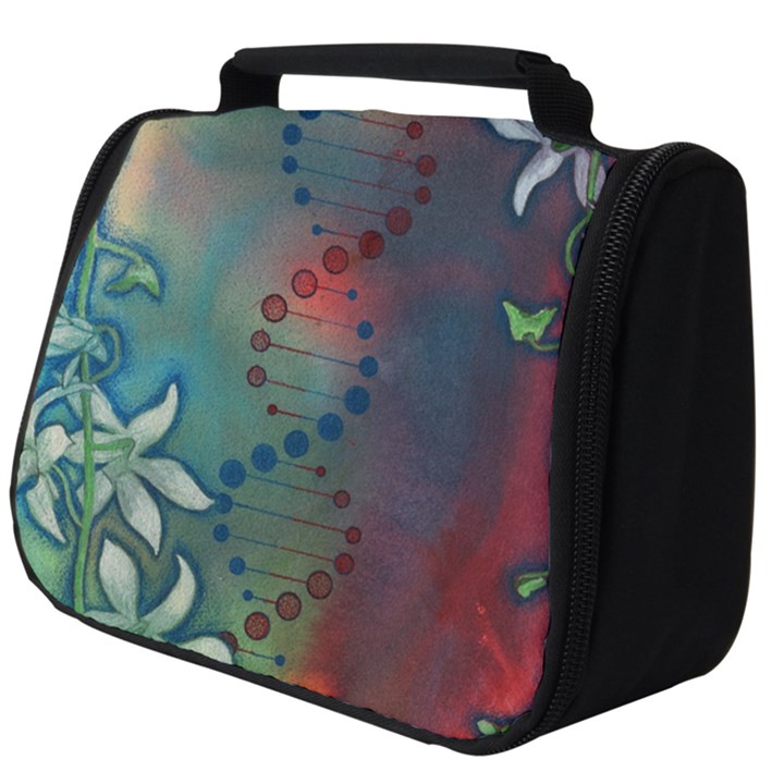 Flower Dna Full Print Travel Pouch (Big)