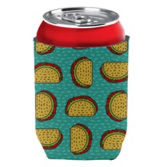 Taco Drawing Background Mexican Fast Food Pattern Can Holder by BangZart