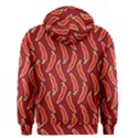 Chili pattern red Men s Zipper Hoodie View2