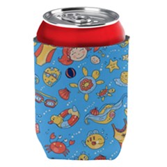 Hand Drawn Seamless Pattern Summer Time Can Holder by BangZart