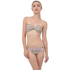 Hawaii Ghost Lilac Classic Bandeau Bikini Set by snowwhitegirl