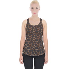 Animal Skin - Panther Or Giraffe - Africa And Savanna Piece Up Tank Top by DinzDas