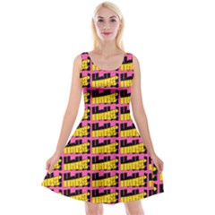 Haha - Nelson Pointing Finger At People - Funny Laugh Reversible Velvet Sleeveless Dress by DinzDas