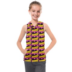 Haha - Nelson Pointing Finger At People - Funny Laugh Kids  Sleeveless Hoodie by DinzDas