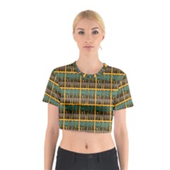 More Nature - Nature Is Important For Humans - Save Nature Cotton Crop Top by DinzDas