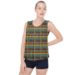 More Nature - Nature Is Important For Humans - Save Nature Bubble Hem Chiffon Tank Top by DinzDas