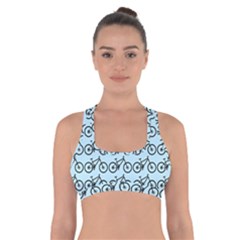 Mountain Bike - Mtb - Hardtail And Dirt Jump Cross Back Sports Bra by DinzDas